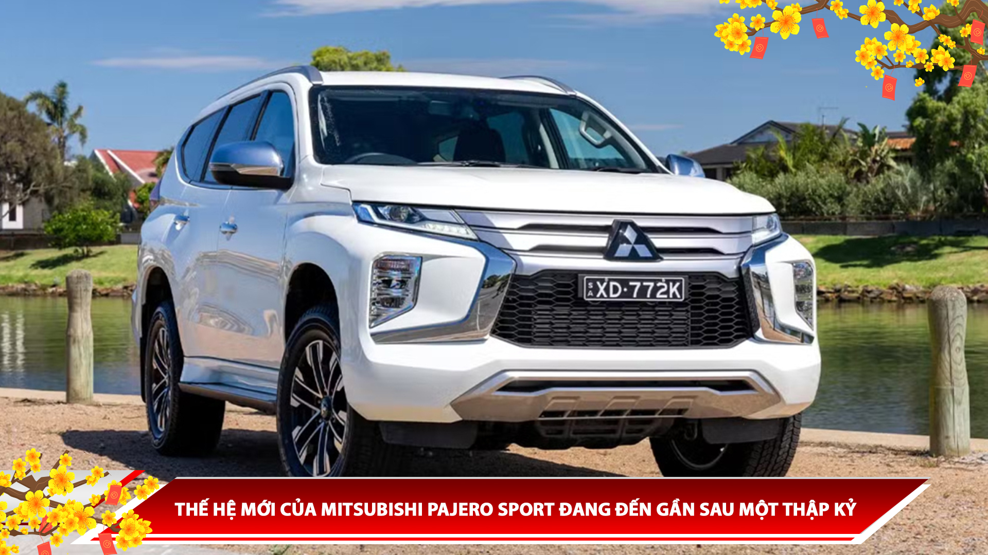 THẾ HỆ MỚI CỦA MITSUBISHI PAJERO SPORT ĐANG ĐẾN GẦN SAU MỘT THẬP KỶ